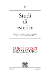 Fascicule, Studi di estetica. N. 39 - Terza serie, 2009, Enrico Mucchi Editore  ; CLUEB