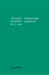 Artikel, Evoluzionismo naturalista ed epistemologia pragmatista, Quodlibet