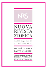 Fascicolo, Nuova rivista storica : XCIII, 2, 2009, Società editrice Dante Alighieri