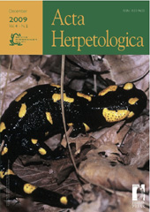 Issue, Acta herpetologica : 4, 2, 2009, Firenze University Press