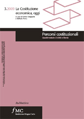 Fascículo, Percorsi costituzionali : quadrimestrale di diritti e libertà : II, 3, 2009, Rubbettino