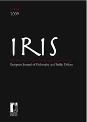 Revue, Iris : european journal of Philosophy and Public Debate, Firenze University Press