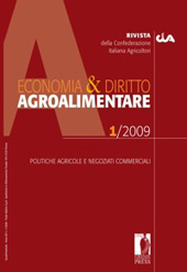 Articolo, Nuove norme sull'etichettatura degli oli extra vergine di oliva, Firenze University Press