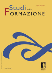 Fascicolo, Studi sulla formazione : 12, 1/2, 2009, Firenze University Press