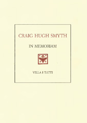 E-book, Craig Hugh Smith : in memoriam, L.S. Olschki