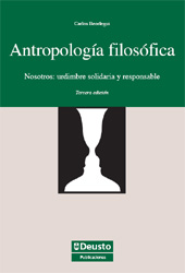 eBook, Antropología filosófica : nosotros : urdimbre solidaria y responsable, Universidad de Deusto
