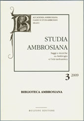 Article, Tracce archeologiche della depositio dei santi Gervasio e Protasio negli scavi ottocenteschi in S. Ambrogio, Bulzoni