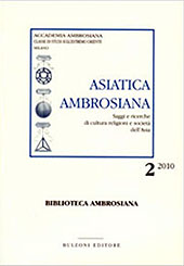 Artículo, Ambrosiana Asiatica : Tibet e Giappone in Ambrosiana : Vie di Salvazione e di Cultura, Catalogo della Mostra, Bulzoni