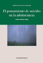 E-book, El pensamiento de suicidio en la adolescencia, Universidad de Deusto