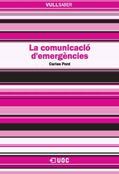 E-book, La comunicació d'emergències, Pont, Carles, Editorial UOC