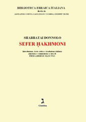 E-book, Sefer Hakhmoni, Donnolo, Shabbetai, 913- ca. 982., La Giuntina