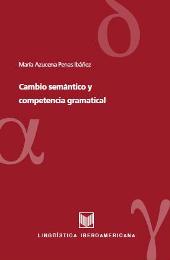 E-book, Cambio semántico y competencia gramatical, Iberoamericana Vervuert