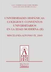 Chapter, La Universidad de Baeza en la Edad Moderna : estado de la cuestión y síntesis de su trayectoria, Ediciones Universidad de Salamanca