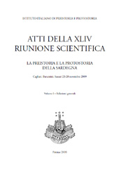 Kapitel, Il Bronzo finale della Sardegna, Istituto italiano di preistoria e protostoria
