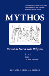 Issue, Mythos : Rivista di storia delle religioni : 3, 2009, S. Sciascia