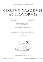 eBook, The State Hermitage Museum, St. Petersburg 8. : Attic black-figure drinking-cups, part II, Petrakova, Anna, "L'Erma" di Bretschneider