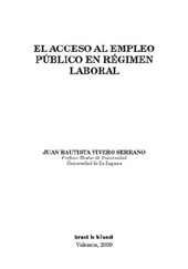 E-book, El acceso al empleo público en régimen laboral, Tirant lo Blanch