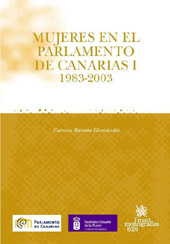 E-book, Mujeres en el Parlamento de Canarias I, 1983-2003, Tirant lo Blanch