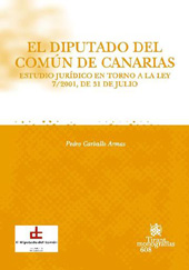 E-book, El diputado del común de Canarias : estudio jurídico en torno a la ley 7/2001, de 31 de julio, Tirant lo Blanch