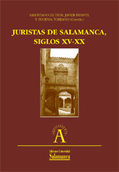 E-book, Juristas de Salamanca, siglos XV y XX, Ediciones Universidad de Salamanca