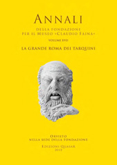 Article, Grecia, Etruria, Roma : una triade culturale al tempo dei Tarquini, Edizioni Quasar