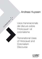 E-book, Usos transnacionals del discurs sobre l'Holocaust i el colonialisme = Transnational Uses of Holocaust and Colonialism Discourse, Documenta Universitaria