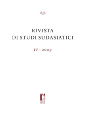 Fascicule, Rivista di studi sudasiatici : IV, 2009, Firenze University Press