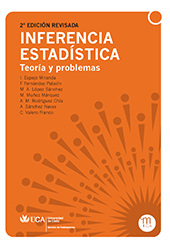 E-book, Inferencia estadística : teoría y problemas, Espejo Miranda, I., Universidad de Cádiz