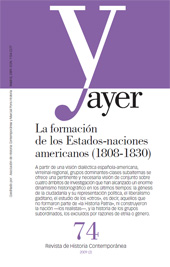 Heft, Ayer : 74, 2, 2009, Marcial Pons Historia