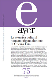 Heft, Ayer : 75, 3, 2009, Marcial Pons Historia