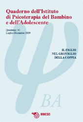 Issue, Psiba : Quaderno dell'Istituto di Psicoterapia del bambino e dell'adolescente : 30, 2, 2009, Mimesis Edizioni