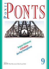 Fascicule, Ponti = ponts : langues littératures civilisations des Pays francophones : 9, 2009, LED