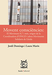 E-book, Movent consciències : el moviment 0'7 i més, origen de la Coordinadora d'ONGD i altres moviments solidaris de Lleida, Domingo, Jordi, Edicions de la Universitat de Lleida