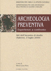 E-book, Archeologia preventiva : esperienze a confronto : atti dell'incontro di studio, Salerno, 3 luglio 2009, Osanna