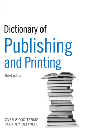 E-book, Dictionary of Publishing and Printing, A&C Black Business Information and Development