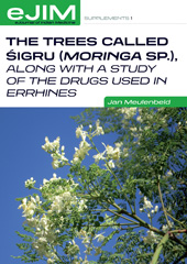 E-book, The Trees Called Sigru (Moringa sp.), along with a study of the drugs used in errhines, Barkhuis