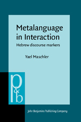 eBook, Metalanguage in Interaction, John Benjamins Publishing Company