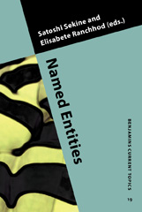 E-book, Named Entities, John Benjamins Publishing Company