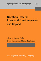E-book, Negation Patterns in West African Languages and Beyond, John Benjamins Publishing Company