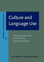 E-book, Culture and Language Use, John Benjamins Publishing Company
