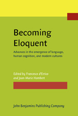 eBook, Becoming Eloquent, John Benjamins Publishing Company