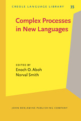 E-book, Complex Processes in New Languages, John Benjamins Publishing Company