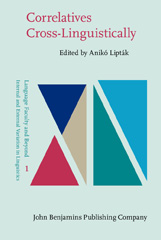 E-book, Correlatives Cross-Linguistically, John Benjamins Publishing Company