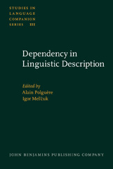E-book, Dependency in Linguistic Description, John Benjamins Publishing Company