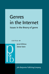 E-book, Genres in the Internet, John Benjamins Publishing Company