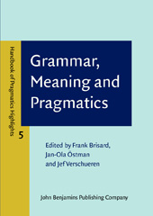 E-book, Grammar, Meaning and Pragmatics, John Benjamins Publishing Company