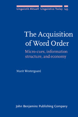 E-book, The Acquisition of Word Order, Westergaard, Marit, John Benjamins Publishing Company