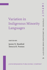 E-book, Variation in Indigenous Minority Languages, John Benjamins Publishing Company