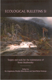 eBook, Ecological Bulletins, Targets and Tools for the Maintenance of Forest Biodiversity, Blackwell