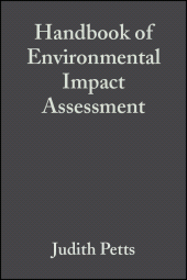 E-book, Handbook of Environmental Impact Assessment, Volume 2 : Impact and Limitations, Blackwell